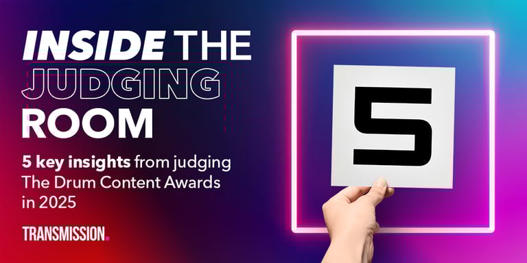 Inside the judging room: 5 key insights from judging The Drum Content Awards in 2025