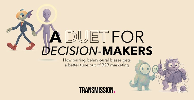 A duet for decision-makers: How pairing behavioural biases gets a better tune out of B2B marketing