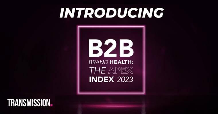 Introducing B2B Brand Health: The APEX Index 2023