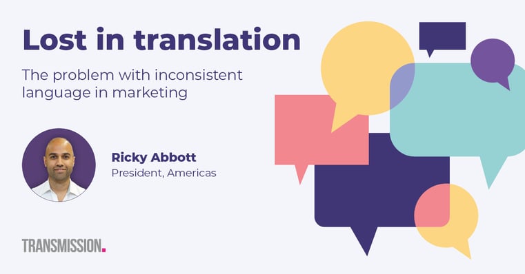 The problem with inconsistent language in B2B marketing